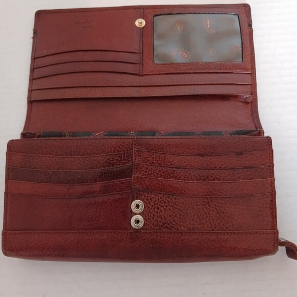 Leather Bifold Wallet by Umi Designs Multiple Card Slots Pockets - Picture 3 of 11